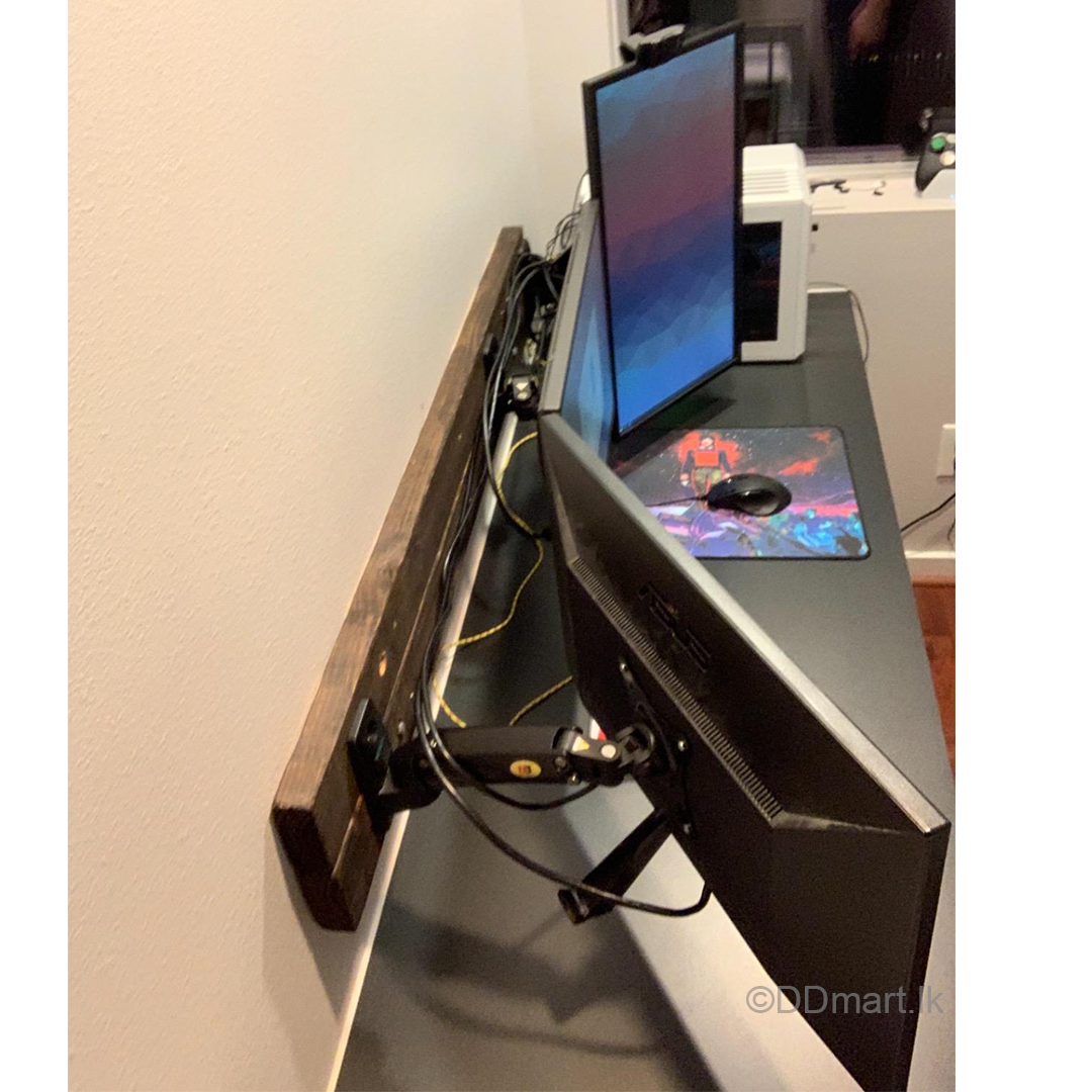 NB North Bayou F120 17-27 Inch Gas Strut Monitor Desktop Arm Mount