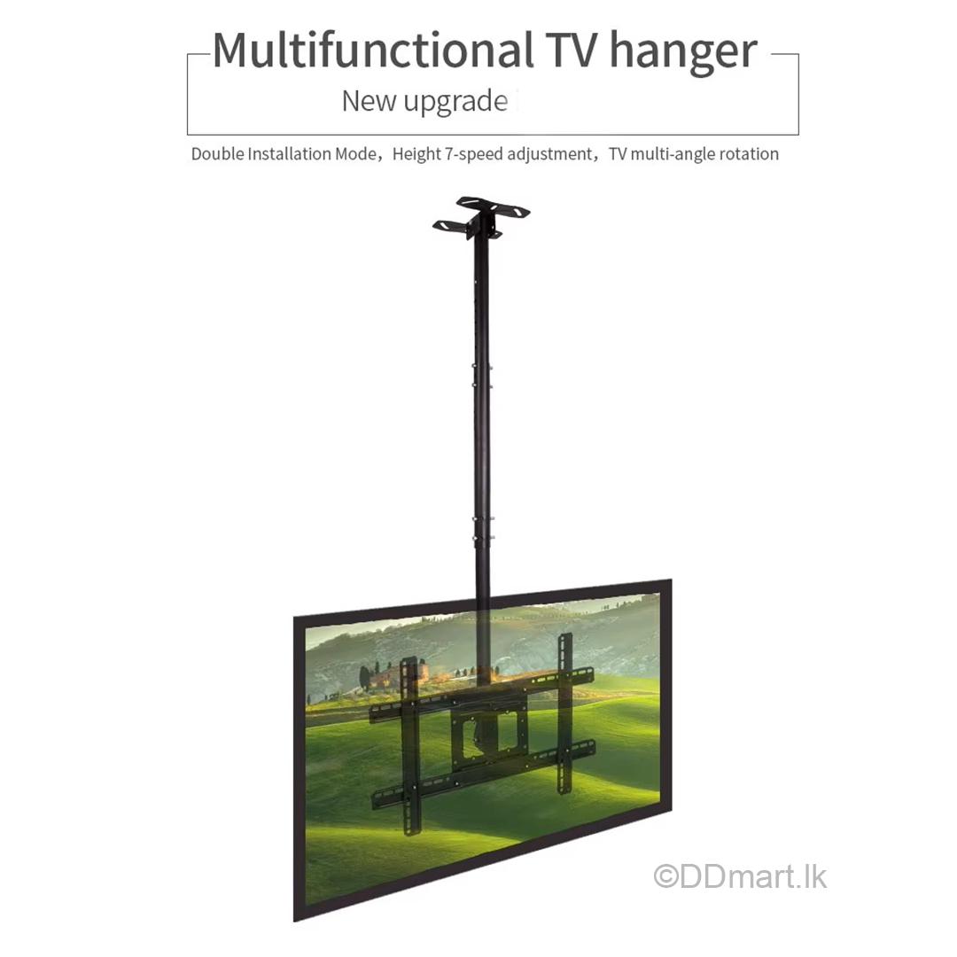 Ceiling TV Mount – Flat Panel TV Holder for 32″ to 55″ Screens