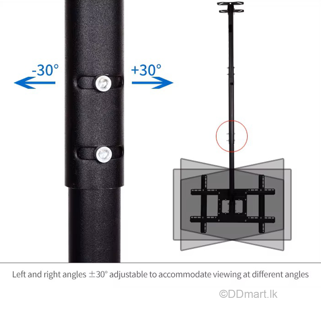 Ceiling TV Mount – Flat Panel TV Holder for 32″ to 55″ Screens