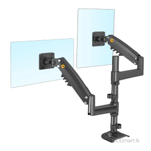 NB H180 Double Monitor Desk Holder Arm – Supports 17-27'' Monitors