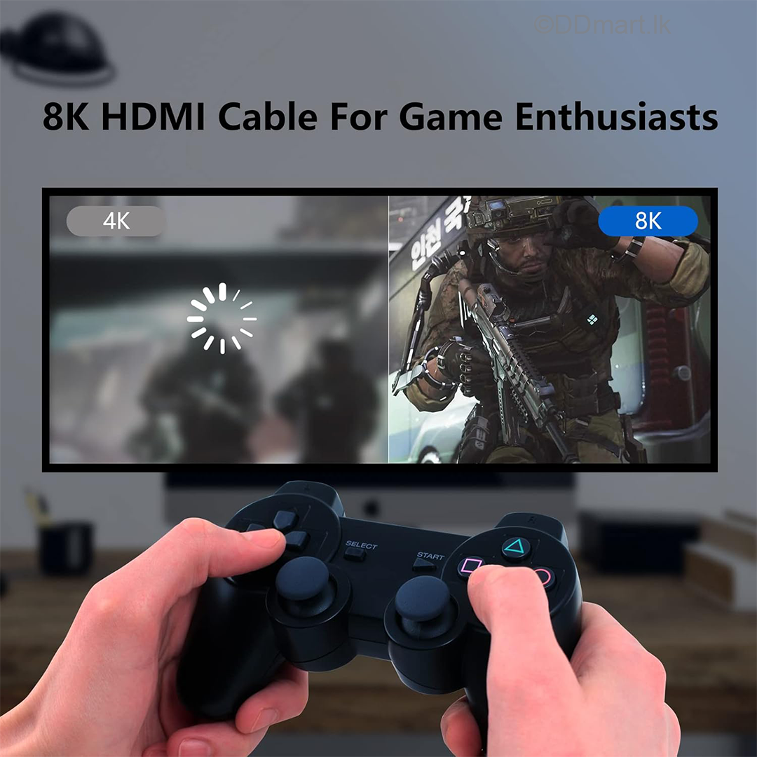 8K 4K Fiber Optic HDMI Cable 40m