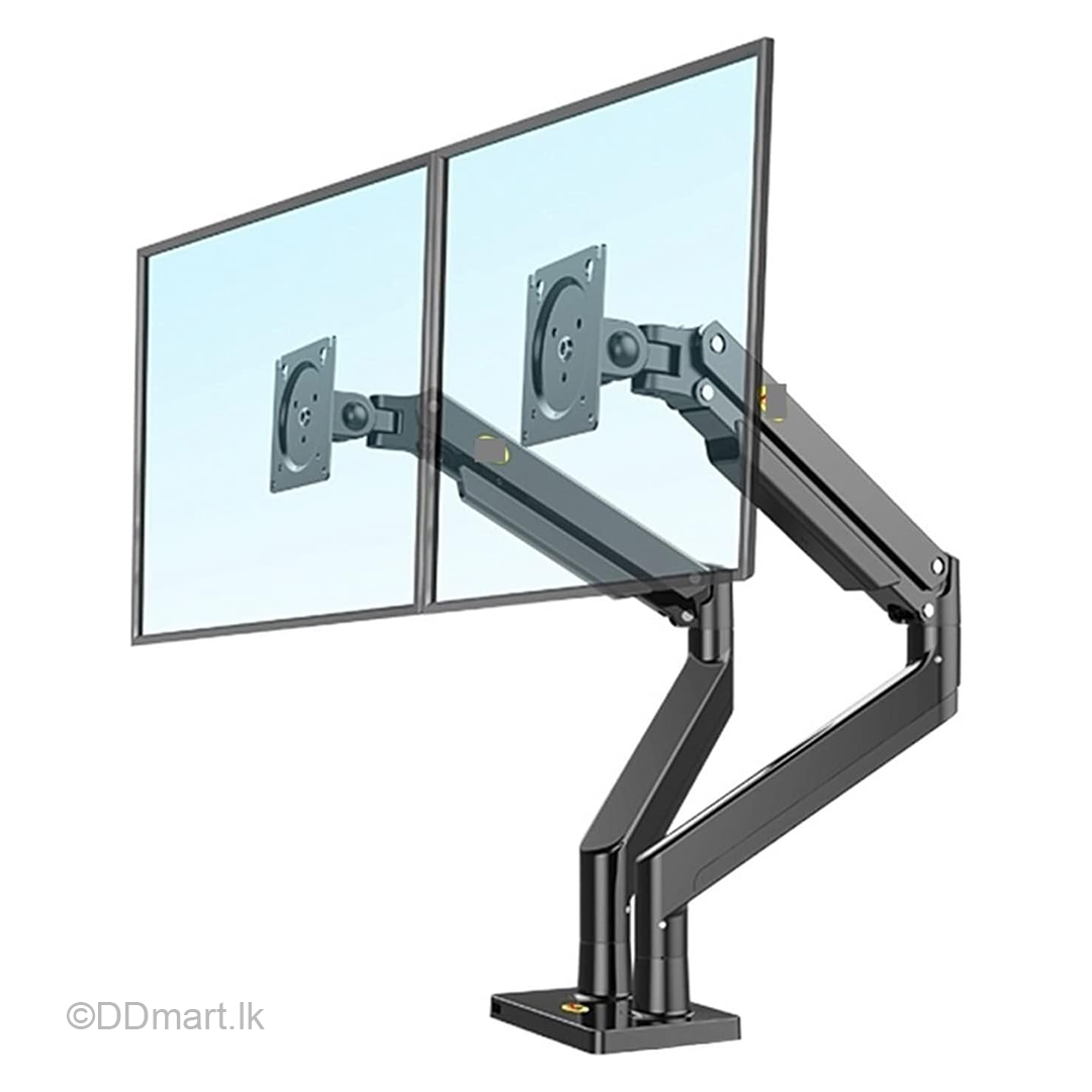 North Bayou G32 Dual Monitor DESK Arm Full Motion Swivel 22-32 Inch