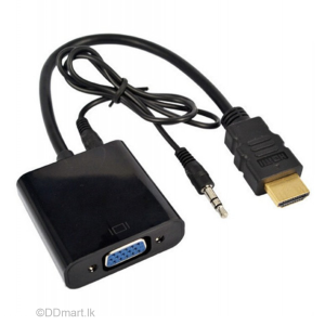 HDMI to VGA with Audio Converter