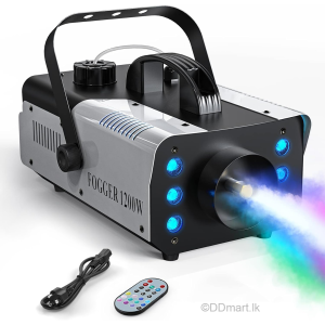 1200W Fog Machine with LED Lights