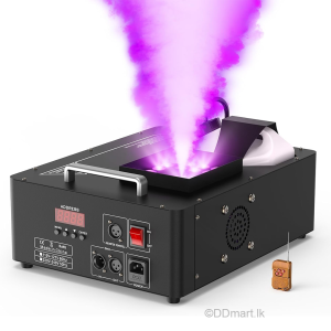 1500W Vertical Smoke Machine with 24 Color RGB LED Lights