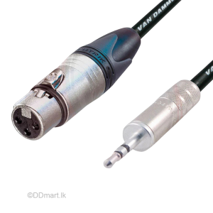 Neutrik XLR to 3.5mm Audio Cable 3 Meter